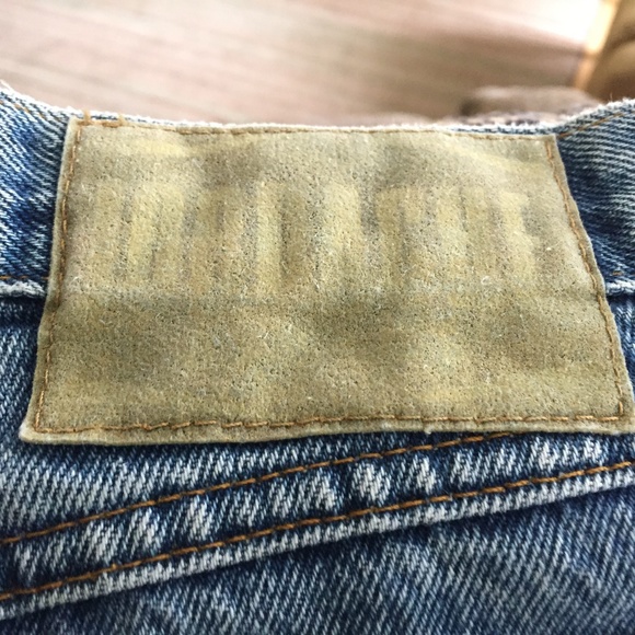 JORDACHE  RED TAG-  SZ 11 / 29  GREAT FADED LEATHER  OUTER TAG - Picture 3 of 6